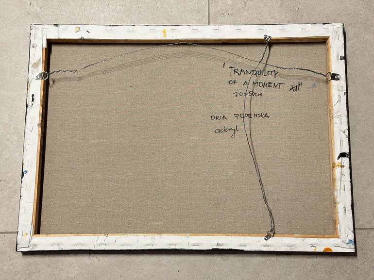 Original Conceptual Abstract Painting by Daria Podemska
