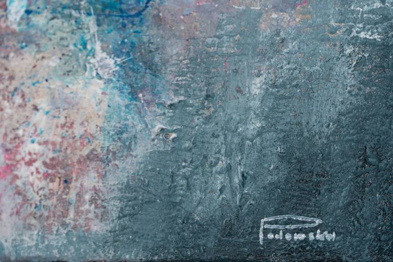 Original Conceptual Abstract Painting by Daria Podemska