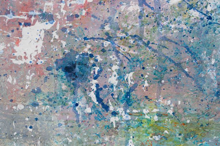 Original Conceptual Abstract Painting by Daria Podemska
