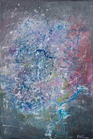 Original Abstract Expressionism Abstract Painting by Daria Podemska
