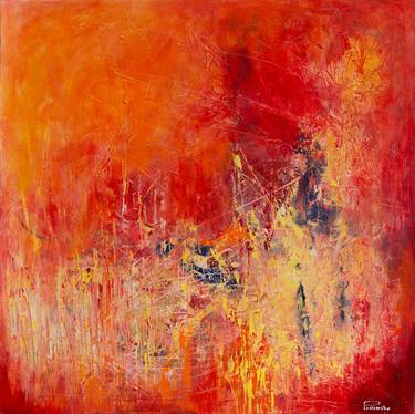 Original Fine Art Abstract Paintings by Daria Podemska