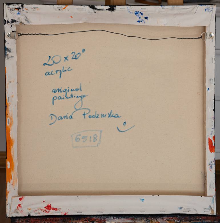 Original Modernism Abstract Painting by Daria Podemska