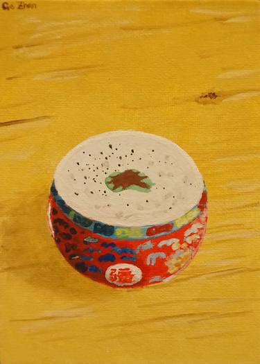 Original Expressionism Food Paintings by Ge Zhan