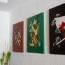 Conpage Series 1
Inspired by the Suprematism movement in Russian avant-garde art, this paintings are an exploration and conversation of the dichotomy between abstract art and figurative art.
Is up to the viewers what they want to think or feel about a work of art, not the artist.