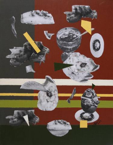 Print of Abstract Cuisine Collage by Cheto Menendez