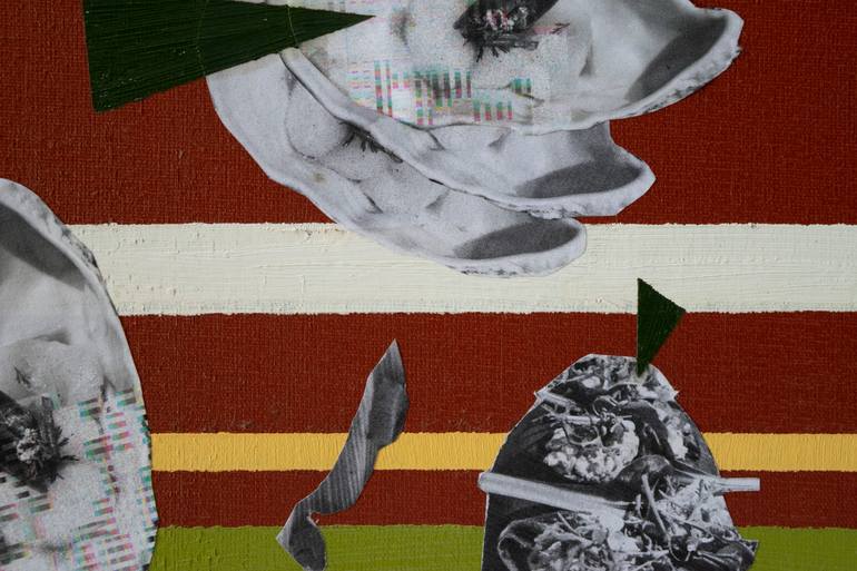 Original Abstract Other Collage by Cheto Menendez