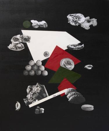 Original Dada Cuisine Collage by Cheto Menendez