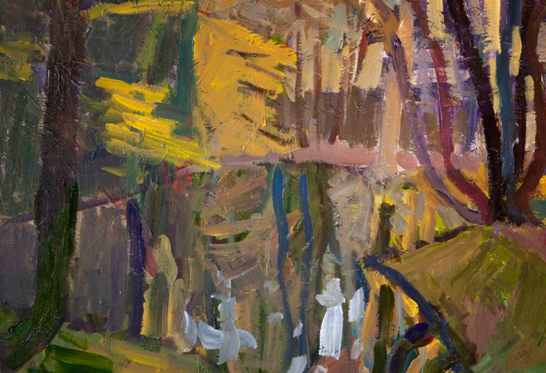 Original Expressionism Landscape Painting by Robert Hofherr