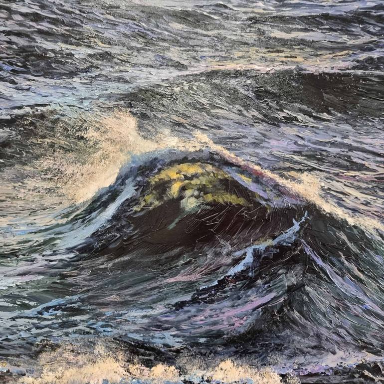 Original Realism Seascape Painting by Margaret Hadfield