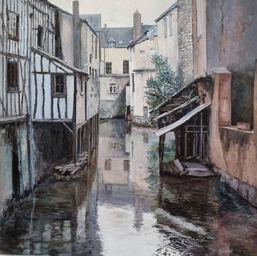 Print of Realism Architecture Paintings by Margaret Hadfield