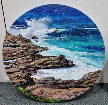 Original Realism Seascape Painting by Margaret Hadfield