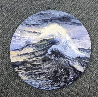 Original Realism Seascape Painting by Margaret Hadfield