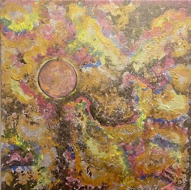 Original Abstract Expressionism Abstract Painting by Aaron M Thompson