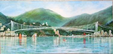 Original Fine Art Landscape Paintings by MANJU PRAJAPATI
