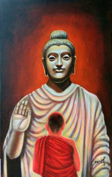 love of buddha and the monk thumb