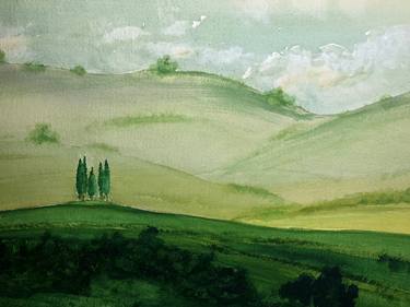 Original Modern Landscape Paintings by Carl Bandy