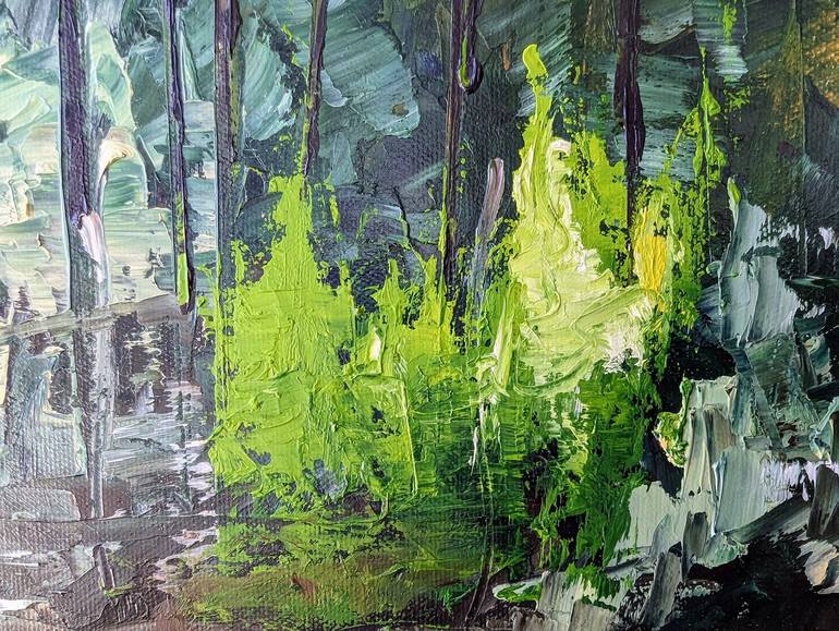 Original Impressionism Landscape Painting by Nicole Caron