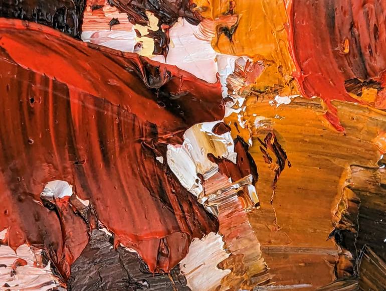 Original Abstract Expressionism Abstract Painting by Nicole Caron