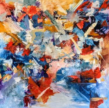 Original Expressionism Abstract Paintings by Nicole Caron