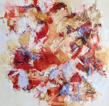 Original Abstract Expressionism Abstract Paintings by Nicole Caron
