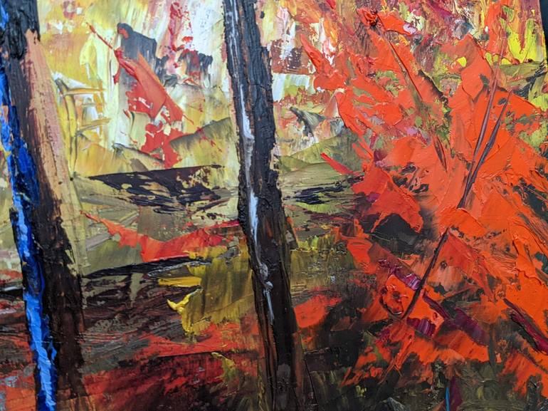 Forêt laurentienne - Laurentian forest Painting by Nicole Caron ...