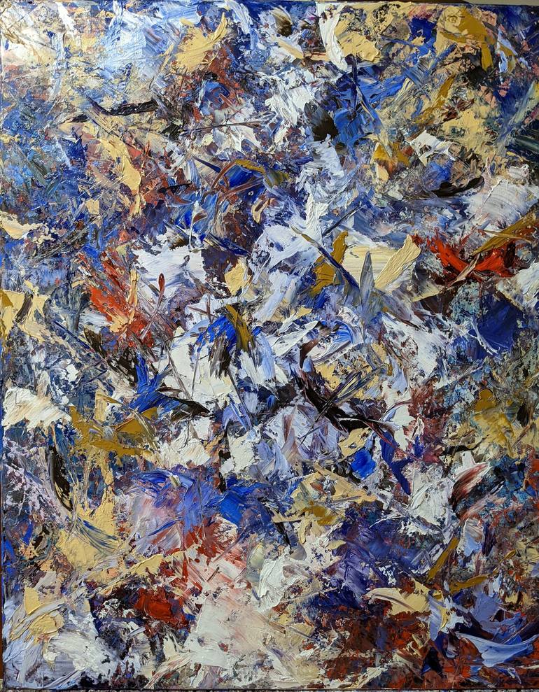 Print of Abstract Expressionism Abstract Paintings by Nicole Caron