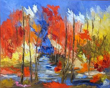 Original Expressionism Landscape Paintings by Nicole Caron