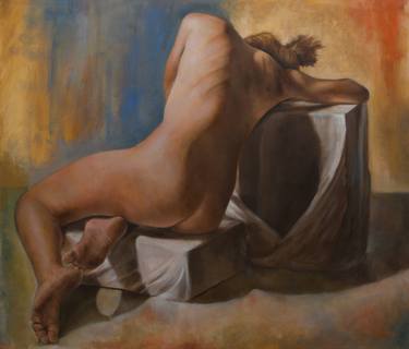 Original Figurative Nude Paintings by Steve Sciberras