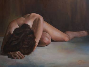 Original Figurative Nude Paintings by Steve Sciberras