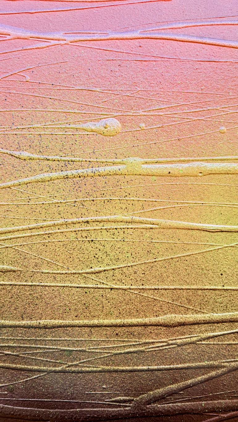 Original Abstract Expressionism Abstract Painting by Natalia Wiercinska