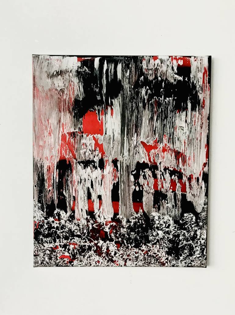 Original Abstract Expressionism Abstract Painting by Mathilda Modern Art