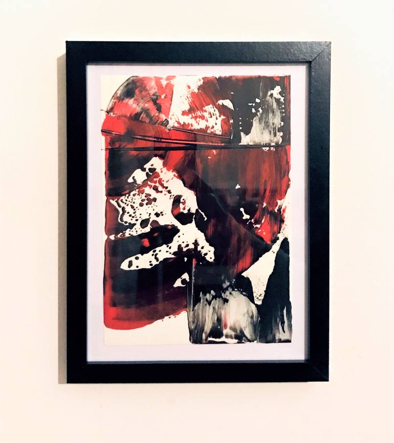 Original Abstract Expressionism Abstract Painting by Natalia Wiercinska