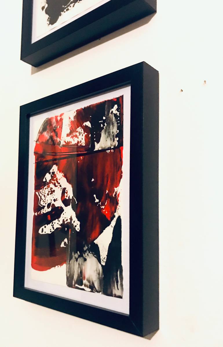 Original Abstract Expressionism Abstract Painting by Natalia Wiercinska
