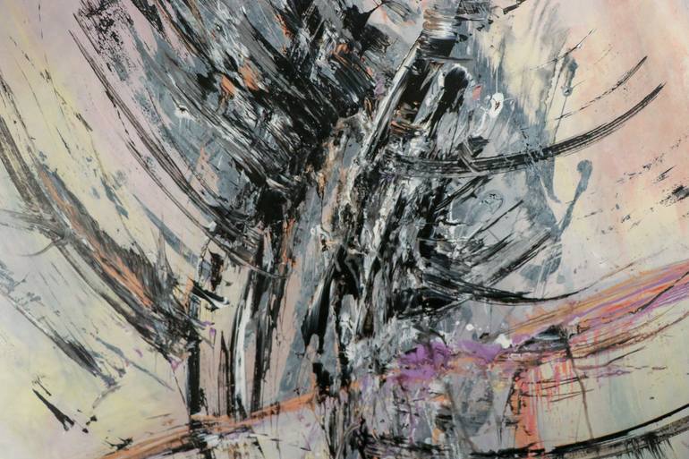 Original Abstract Expressionism Abstract Painting by Andrew Scott