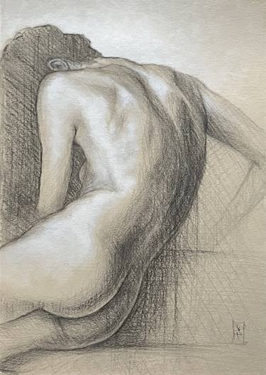 Original Contemporary Nude Drawings by Katique Katarzyna Jaworska