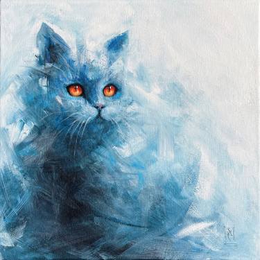 Original Expressionism Animal Paintings by Katique Katarzyna Jaworska