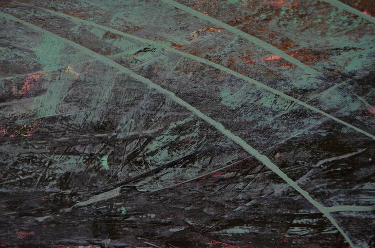 Original Portraiture Abstract Painting by Mansur Boybekov