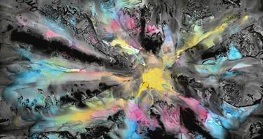 Print of Abstract Expressionism Abstract Paintings by Jie Feng