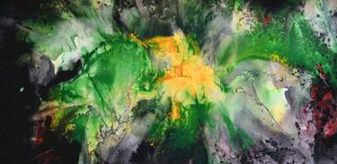 Print of Abstract Expressionism Abstract Paintings by Jie Feng