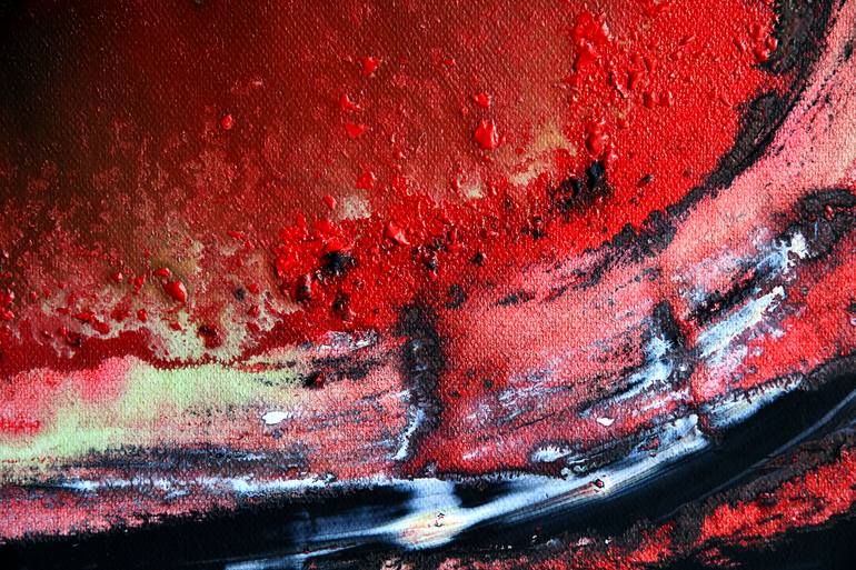 Original Abstract Expressionism Abstract Painting by Jie Feng