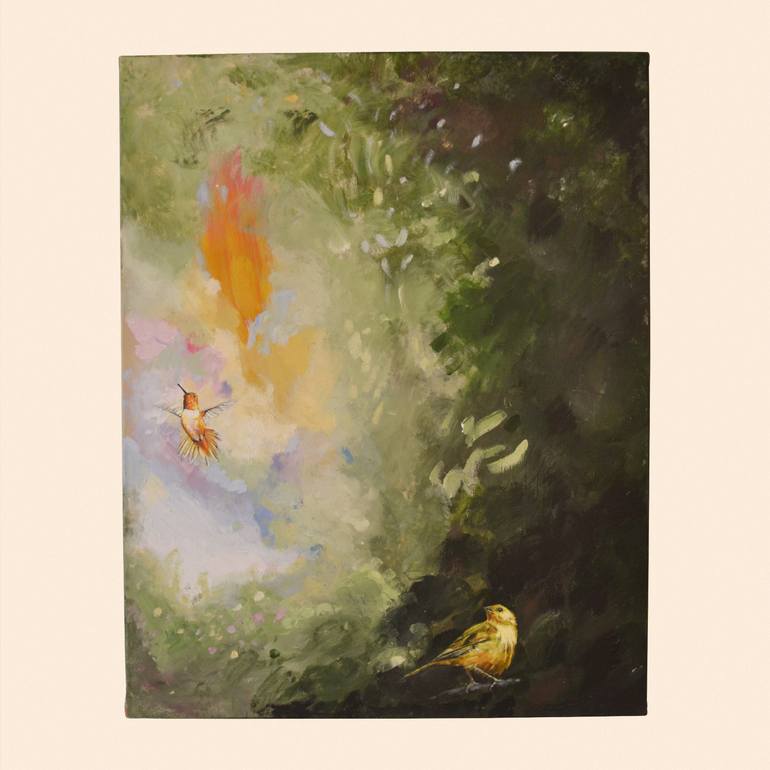 Original Abstract Animal Painting by Jack Cameron