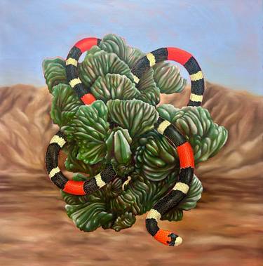 Original Surrealism Animal Paintings by Yanin Ruibal