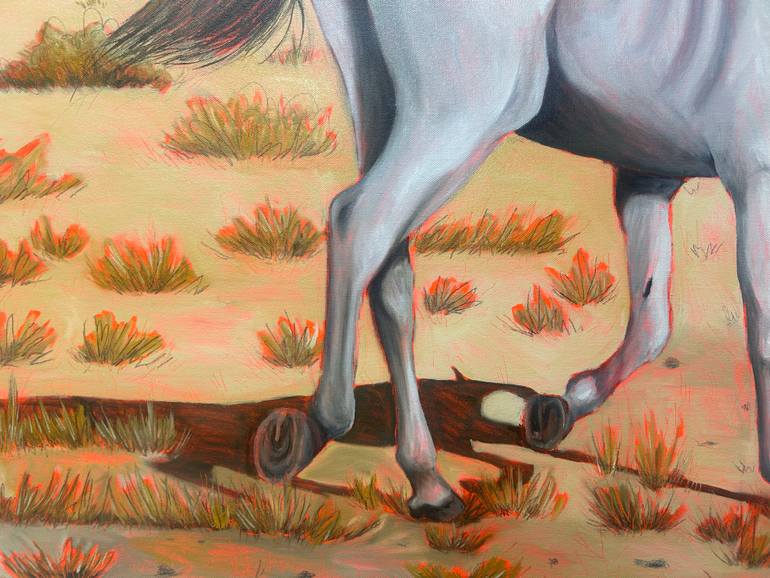 Original Figurative Animal Painting by Yanin Ruibal