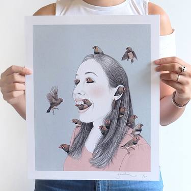 Original People Printmaking by Yanin Ruibal