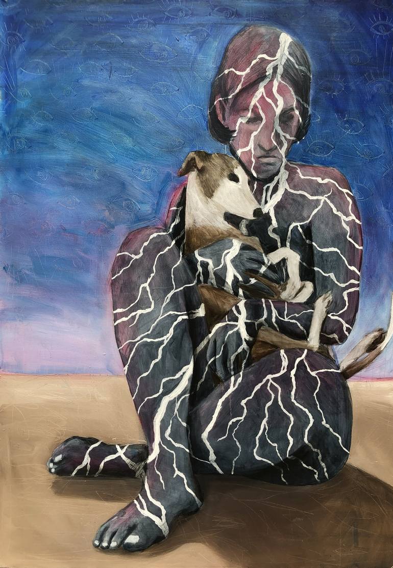 Print of Figurative Women Paintings by Yanin Ruibal