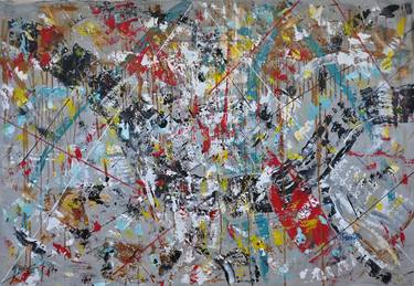 Original Abstract Paintings by Carmen Juaristi Llorens