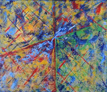 Original Abstract Paintings by Carmen Juaristi Llorens