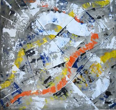 Original Abstract Paintings by Carmen Juaristi Llorens