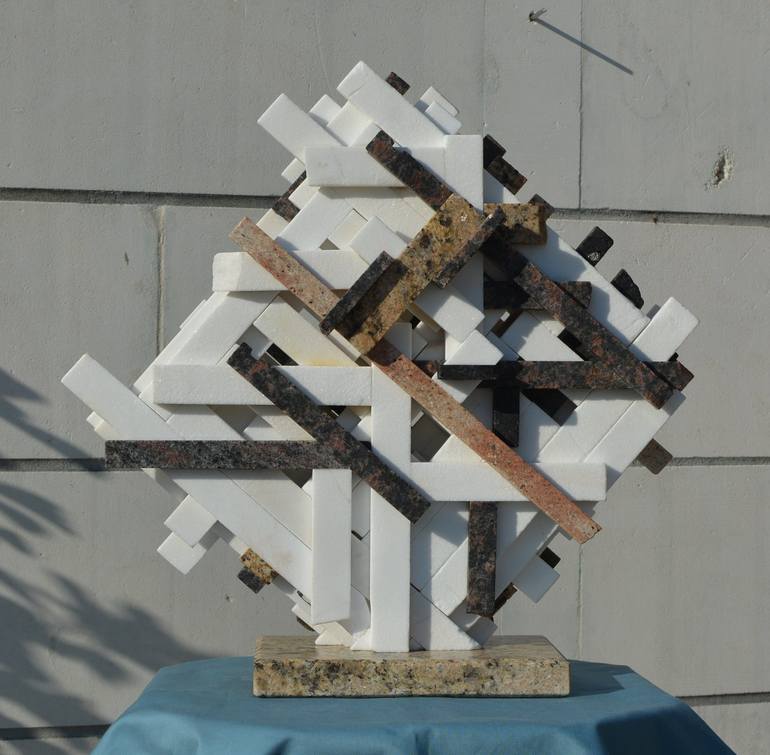 Original Geometric Sculpture by Ognyan Chitakov