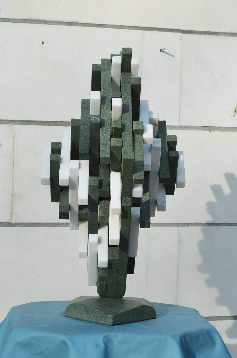 Original 3d Sculpture Outer Space Sculpture by Ognyan Chitakov